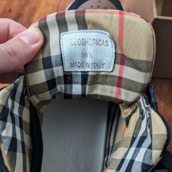 Burberry High top sneakers - Picture 6 of 6